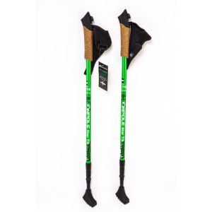 Компактные палки для скандинавской ходьбы Finpole Star T3 зелен