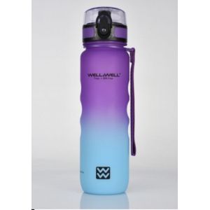 Бутылка для спорта WELL&WELL, 500ML, Фиолетовый/синий